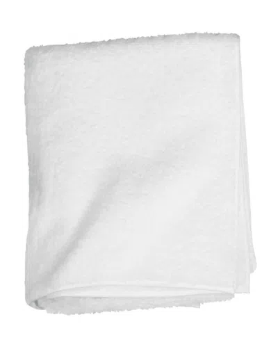 Uchino Zero Twist Wash Cloth, 13" X 16" In White