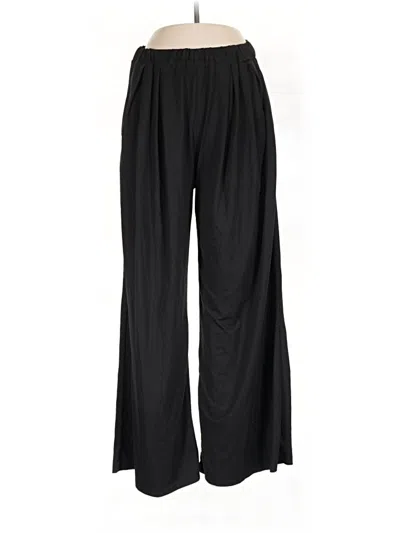 Pre-owned Ueu Casual Pants In Black