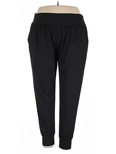 Pre-owned Ueu Casual Pants In Black