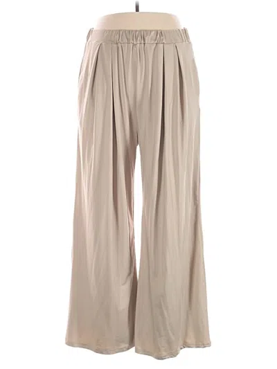 Pre-owned Ueu Casual Pants In Brown