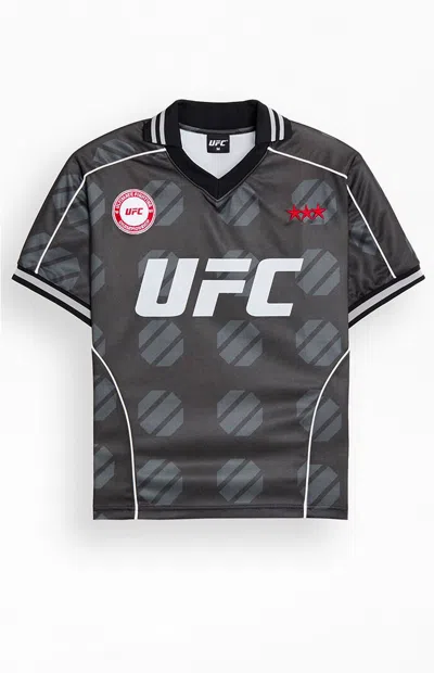 Ufc Men's 93 Short Sleeve Soccer Jersey In Black
