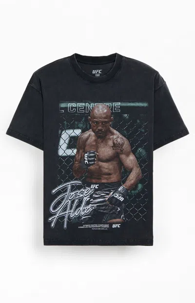 Ufc Men's Jose Aldo Oversized T-shirt In Washed Black