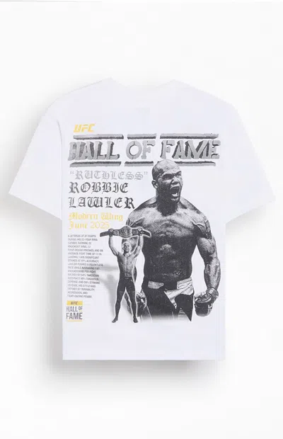 Ufc Men's Lawler Ruthless Oversized T-shirt In White
