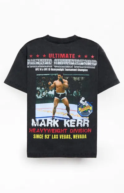 Ufc Men's Mark Kerr Oversized T-shirt In Washed Black