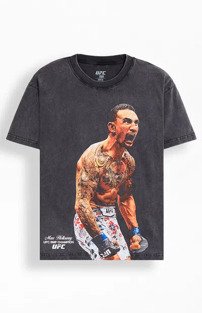 Ufc Men's Max Holloway Bmf Champion T-shirt In Washed Black