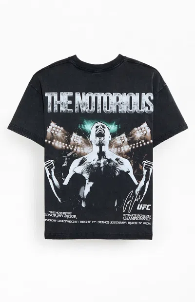 Ufc Men's Mcgregor Kick Oversized T-shirt In Black