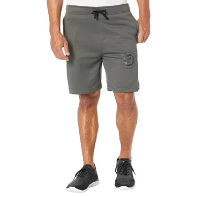 Ufc Men's  Basic Workout Shorts ' Dark Gray 8' Inseam Drawstring Waist Jzz135