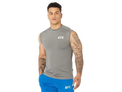Ufc Sleeveless Crew Neck Tee Men's Clothing Pewter: 2xl