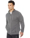 Ufc Ultimate Fighting Jacket Men Dark Gray Full Zip Long Sleeve Active Jdm916 In Gray