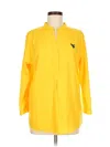 Ug Apparel 3/4 Sleeve Blouse In Yellow