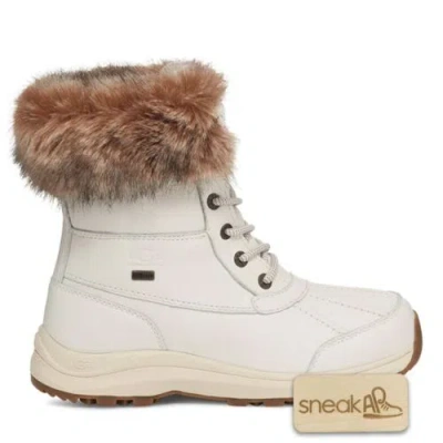 Pre-owned Ugg [1123253-wht] Womens  Adirondack Boot Iii In White