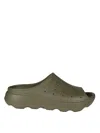 Ugg Slide It Mens Perforated Man Made Slide Sandals In Kaki