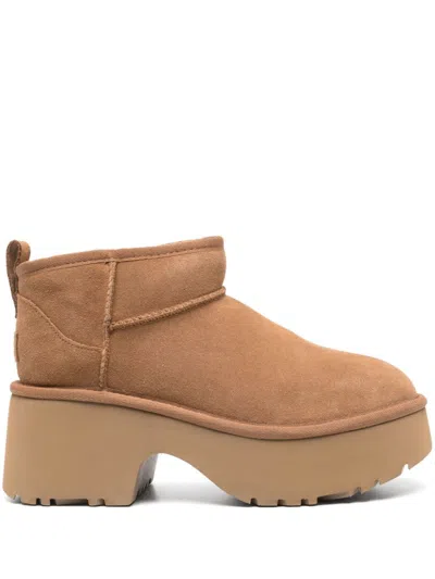 UGG WOMAN CLASSIC ULTRA MINI NEW HEIGHTS,1158311 CHE CHESTNUT