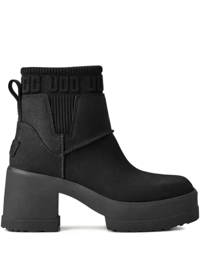 Ugg 140mm Moxy Chelsea Boots In Black