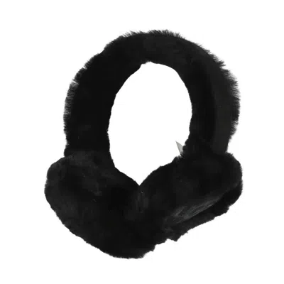 Ugg 20955 Sheepskin Earmuff In Black