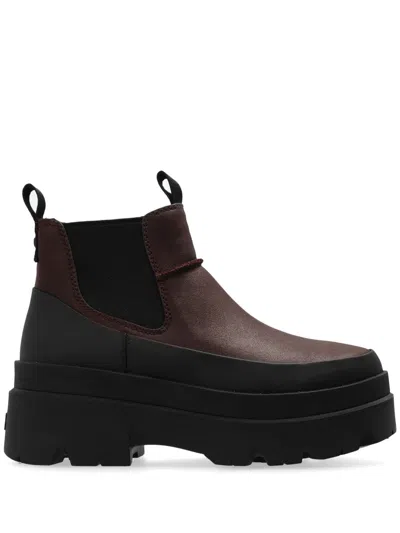 Ugg Women's Brisbane Chelsea Boots In Burnt Cedar