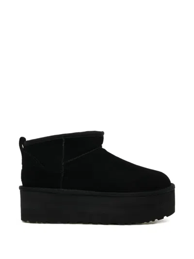 Ugg 50mm Classic Ultra Mini Boots In Black