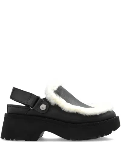 UGG 51MM ESMEE FUR TRIM MULES