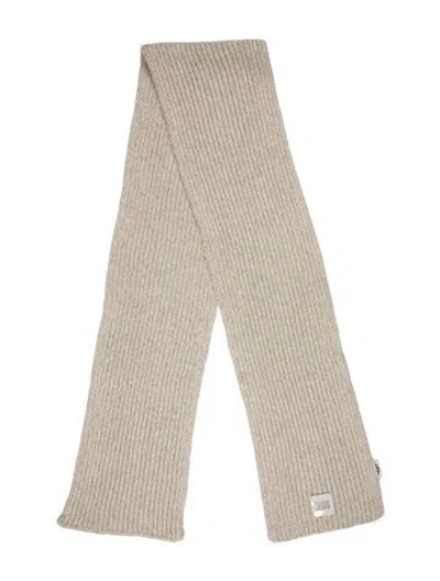 Pre-owned Ugg Acrylic Scarf In Gray