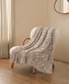 Ugg Adalee Faux Fur Throw, 50" X 70" In Neutral