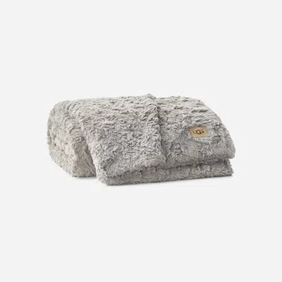 Ugg ® Adalee Xl Throw 90"x92" Blankets In Seal In Gray