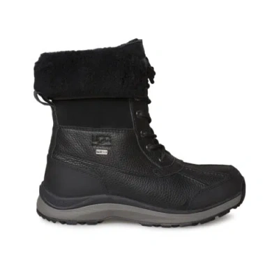 Pre-owned Ugg Adirondack Iii Black Black Waterproof Sheepskin Women's Boots Size Us 8