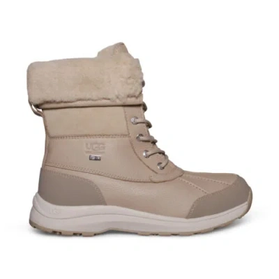 Pre-owned Ugg Adirondack Iii Mustard Seed Leather Waterproof Snow Womens Boots Size Us 9 In Yellow