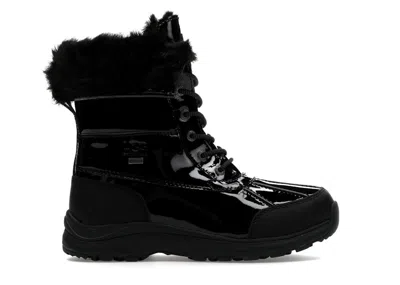 Pre-owned Ugg Adirondack Iii Patent Boot (women's) Sneakers In Black