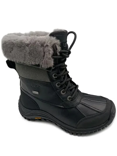 Ugg Adirondack Lace-up Boots In Black