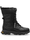 Ugg 25mm Adirondack Meridian Leather Boots In Black