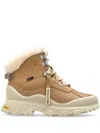 Ugg Leather Adirondack Meridian Hiker Ankle Boots In Neutrals