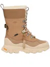 Ugg Adirondack Wool Blend Ankle Boot In Beige