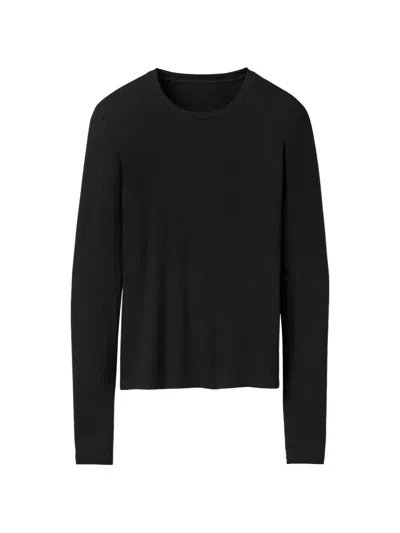 Ugg Aidelene Ribbed T-shirt In Black