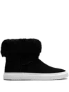 Ugg Alameda Cuffable "black" Ankle Boots In Black