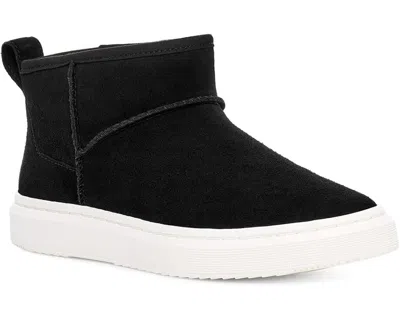 Ugg Alameda Mini Sneakers Women's Us 7.5 Black Suede Slip On Ankle Boot Khd1893