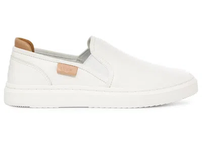 Pre-owned Ugg Alameda Slip On (women's) Sneakers In Bright White