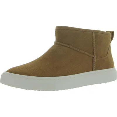 Ugg Alameda Womens Leather Faux Fur Lined Winter & Snow Boots In Pink