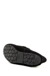 Ugg Pure Lined Suede Slipper In Black