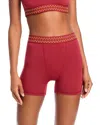 Ugg Alexiah Fitted Boxer Briefs In Rubious Braid