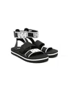 Ugg Allisa Logo-strap Sandals In Black