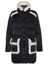 Ugg Women's Amal Plushseam Fleece Puffer Coat In Black