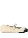 Ugg Ambush Ballerina Shoes In White