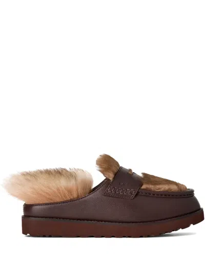 Ugg Ambush Loafers In Red
