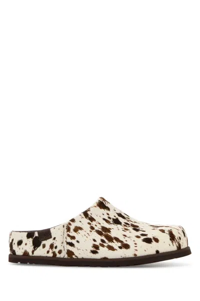 Ugg Animal Print Mini Leather Western Slippers