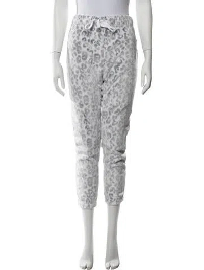 Pre-owned Ugg Animal Print Pajamas In Grey