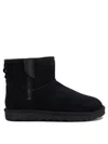 Ugg Short Zippered Ankle Boot In Black