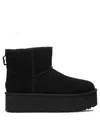 Ugg Classic Mini Platform Boots Black In Black