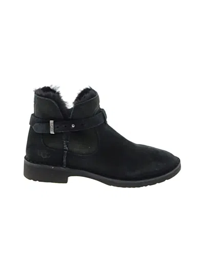 Pre-owned Ugg Ankle Boots In Black