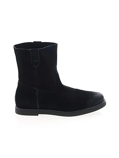 Pre-owned Ugg Ankle Boots In Black