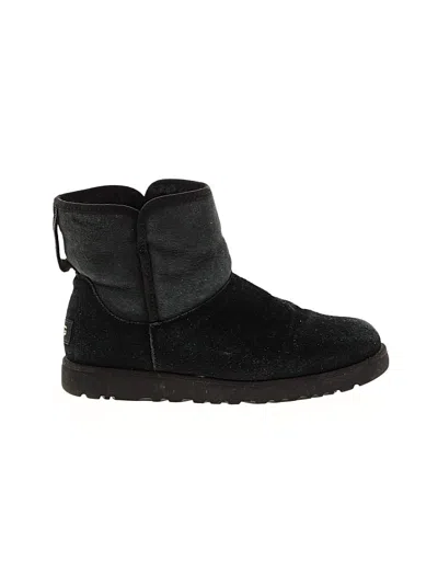 Pre-owned Ugg Ankle Boots In Black